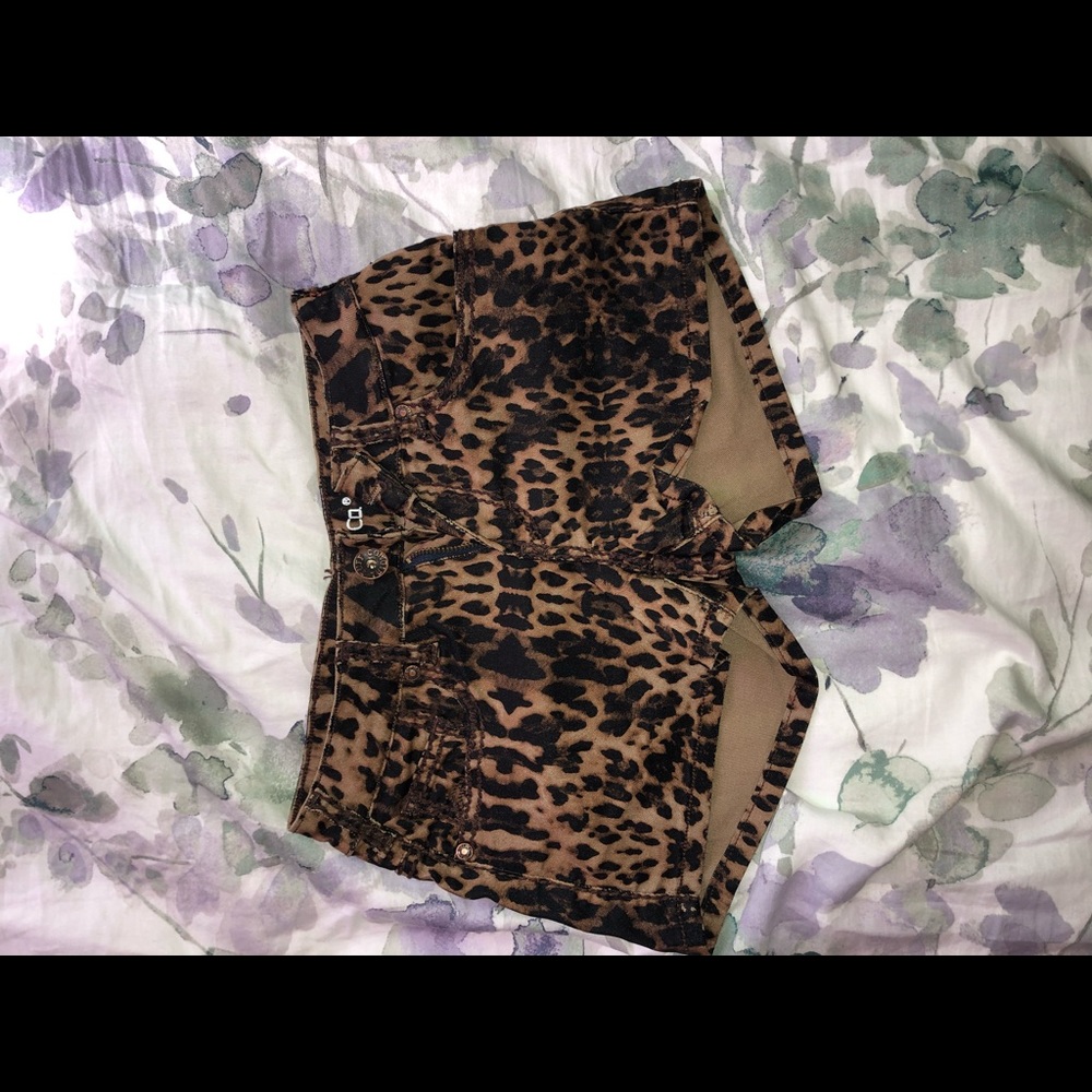 Cheetah shorts